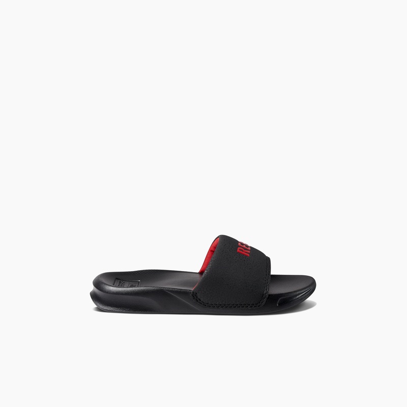 Black / Red Reef One Slide | Vd1PGuTSR5i