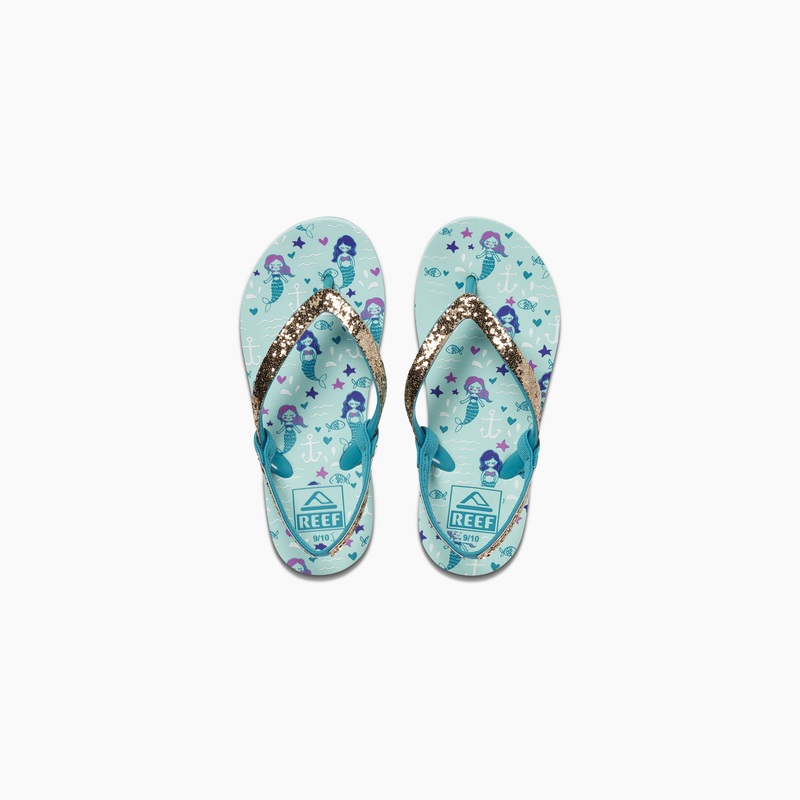 Light Turquoise Reef Little Stargazer Prints | QEjlPeDjkWP