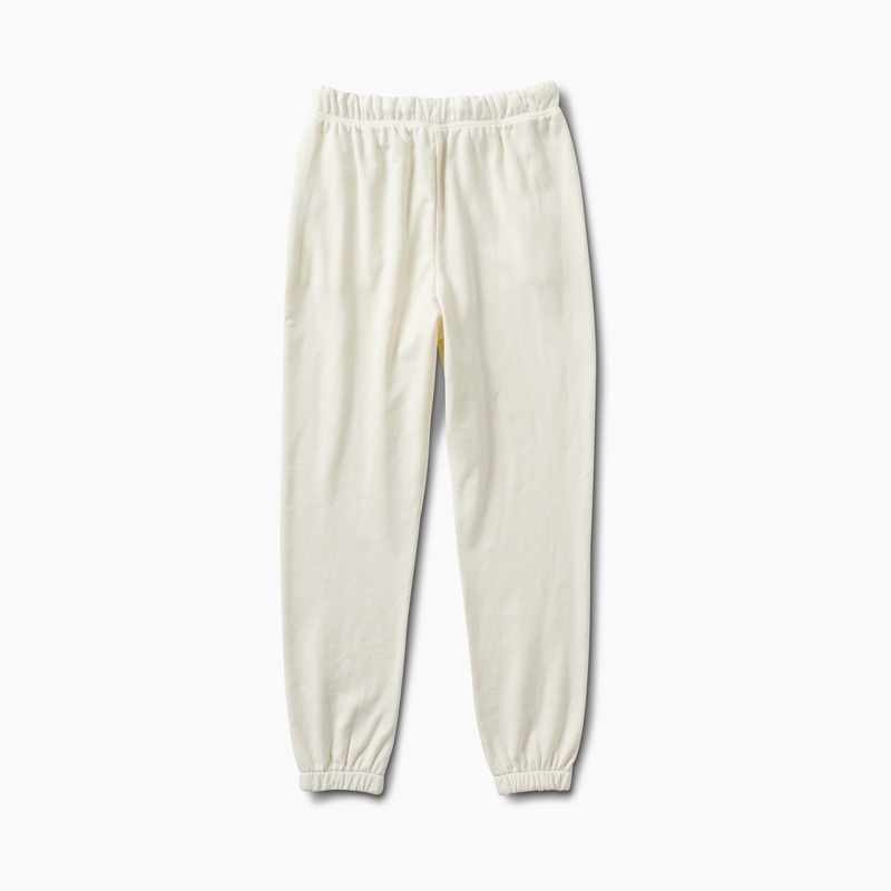 White Reef Fronds French Terry Jogger | C7IQsVjzyhi